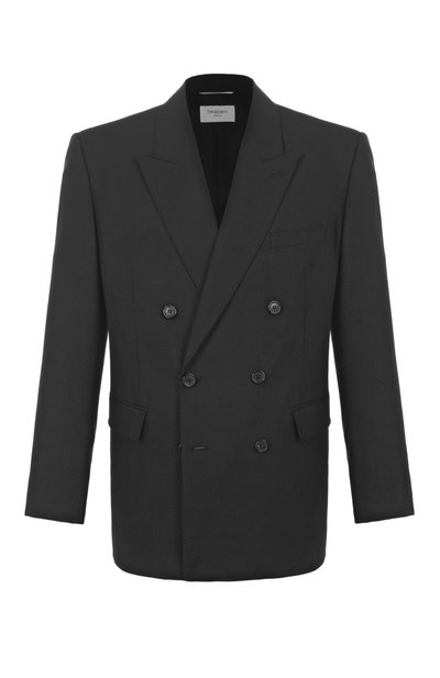 Мужской шерстяной пиджак SAINT LAURENT, арт. 816394/Y2J02