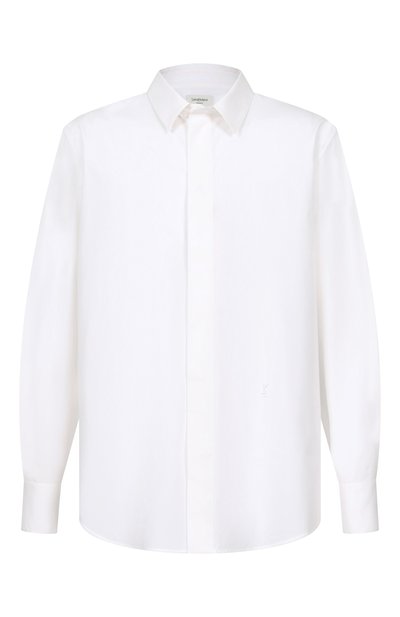 Мужская хлопковая рубашка SAINT LAURENT, арт. 826821/Y2M03
