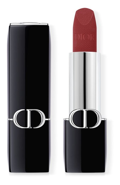 Женская помада для губ с вельветовым финишем rouge dior, оттенок 964 амбициозный (3,5g) DIOR, арт. C035600964
