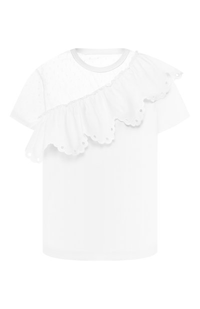 Женская хлопковая футболка REDVALENTINO, арт. TR0MG05T/550