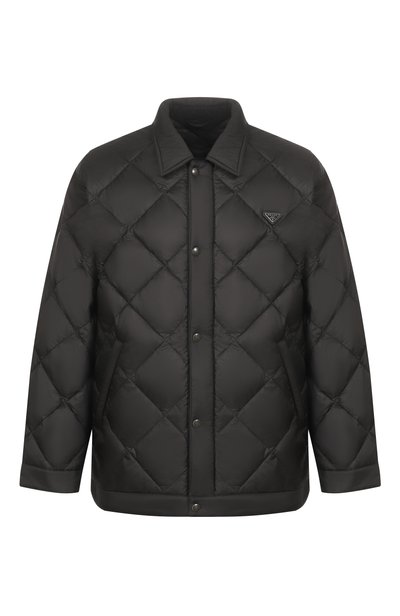 Мужская утепленная куртка-рубашка PRADA, арт. SGD258/17YX