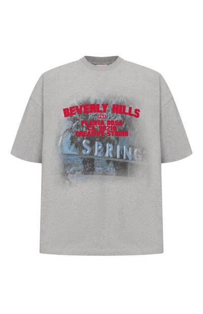 Хлопковая футболка PLANTA ROSA, арт. PR/T02/BEVERLY-DAWN/300VELVET