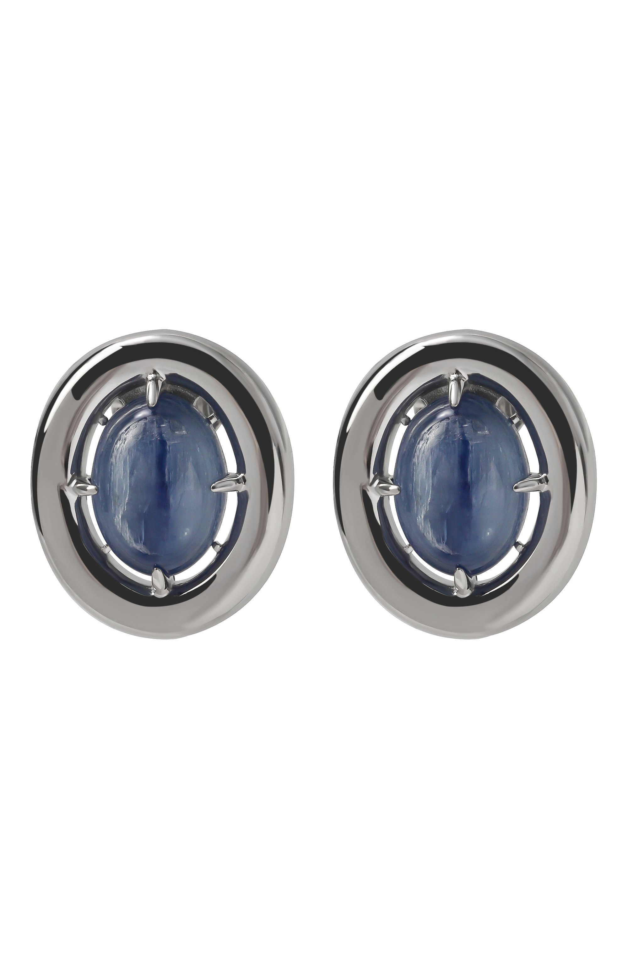 Серьги ai MOONKA голубого цвета по цене 15500 руб., арт. AI-925SL-ST00-KIA, фото 1 Серьги ai MOONKA, арт. AI-925SL-ST00-KIA, фото 1