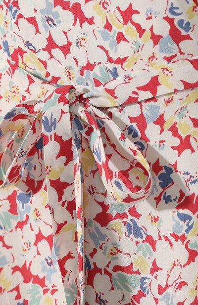 Мини-платье с запахом POLO RALPH LAUREN разноцветного цвета по цене 19600 руб., арт. 211753566, фото 5 Мини-платье с запахом POLO RALPH LAUREN, арт. 211753566, фото 5