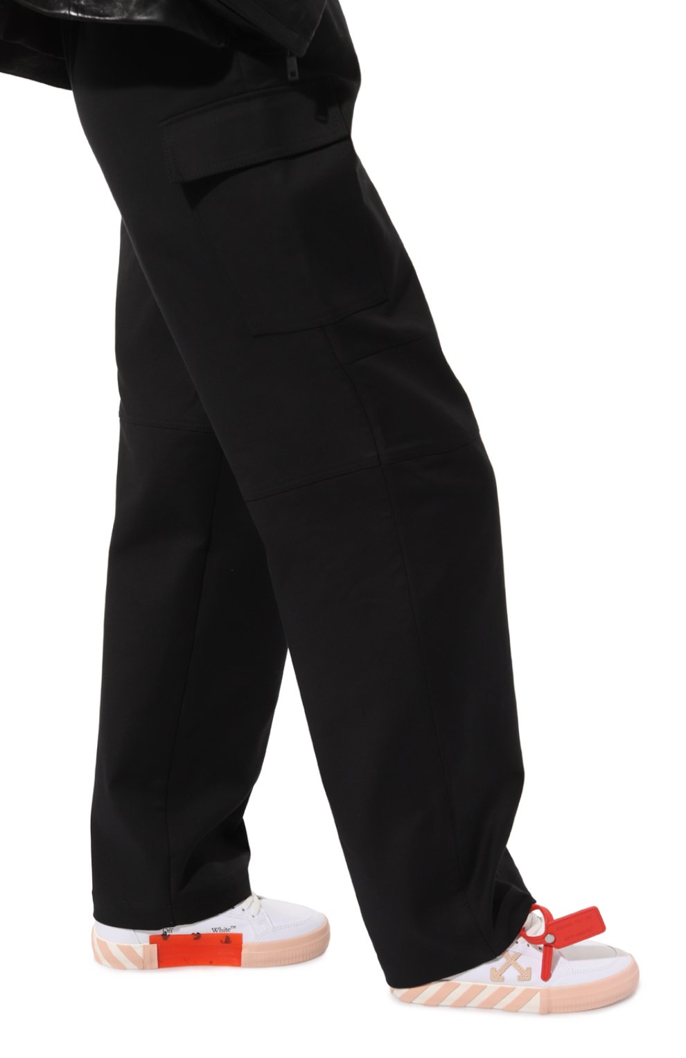 Текстильные кеды vulcanized OFF-WHITE, арт. OWIA272S23FAB0020134, фото 3