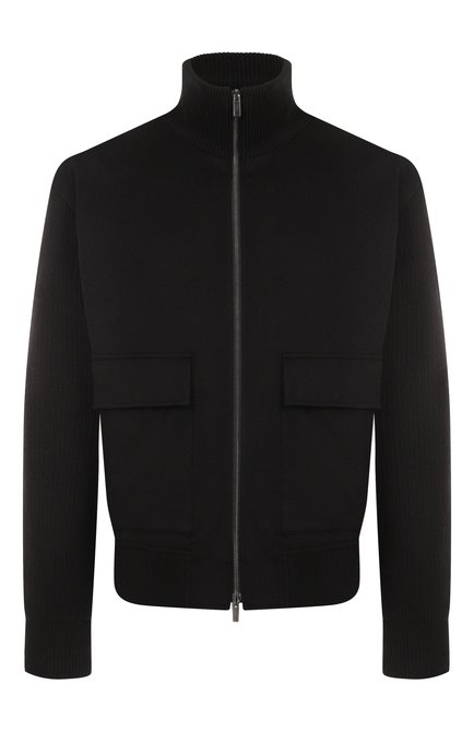 Мужской бомбер из шерсти и кашемира PAUL&SHARK, арт. 15311301