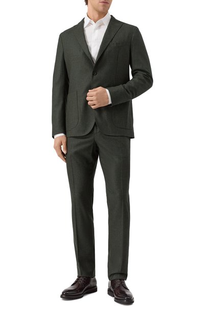 Кожаные дерби с отделкой из крокодила BARRETT, арт. 252U010.1, фото 2