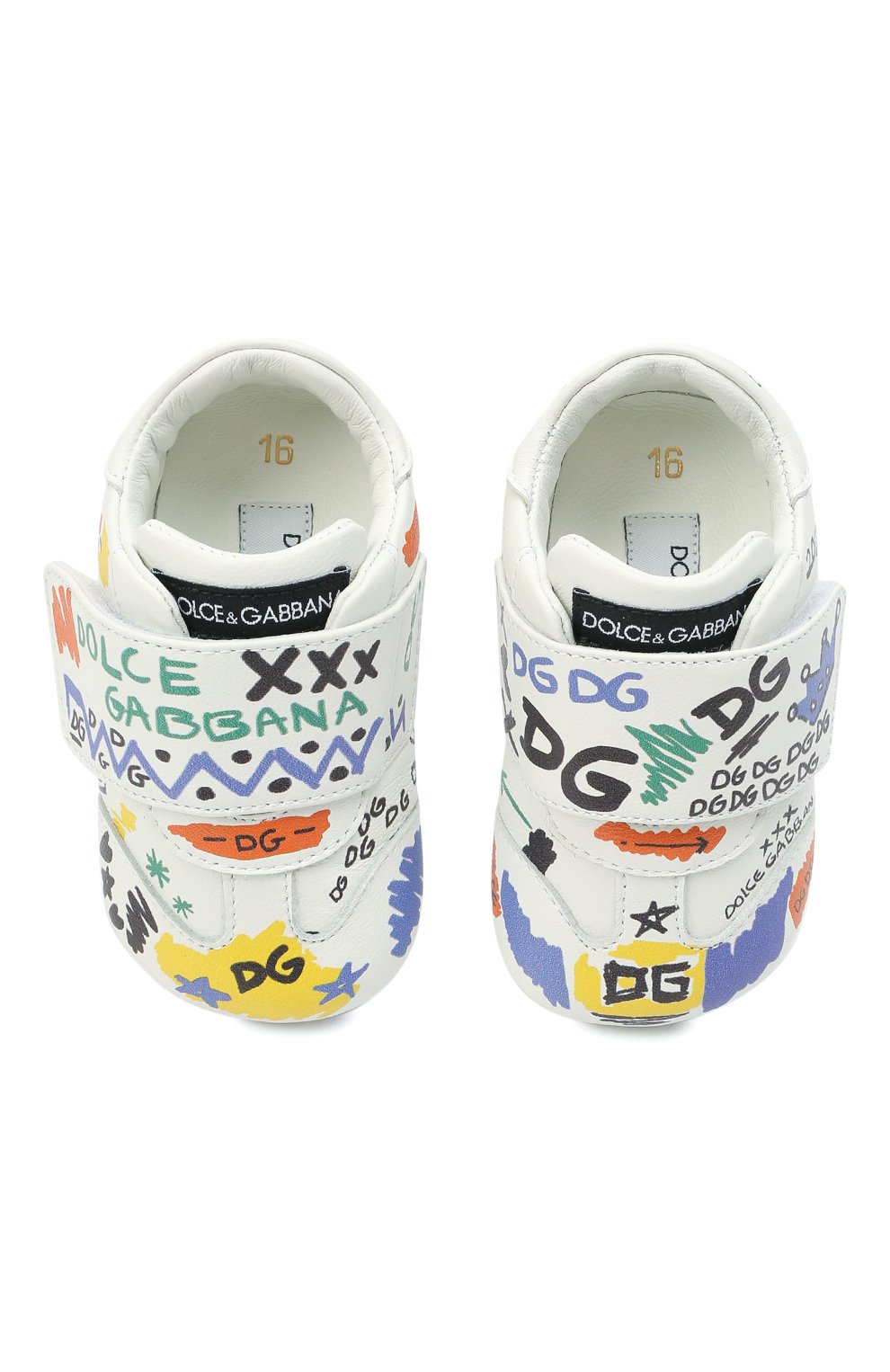 Кожаные кеды DOLCE & GABBANA, арт. DK0109/AQ458, фото 4