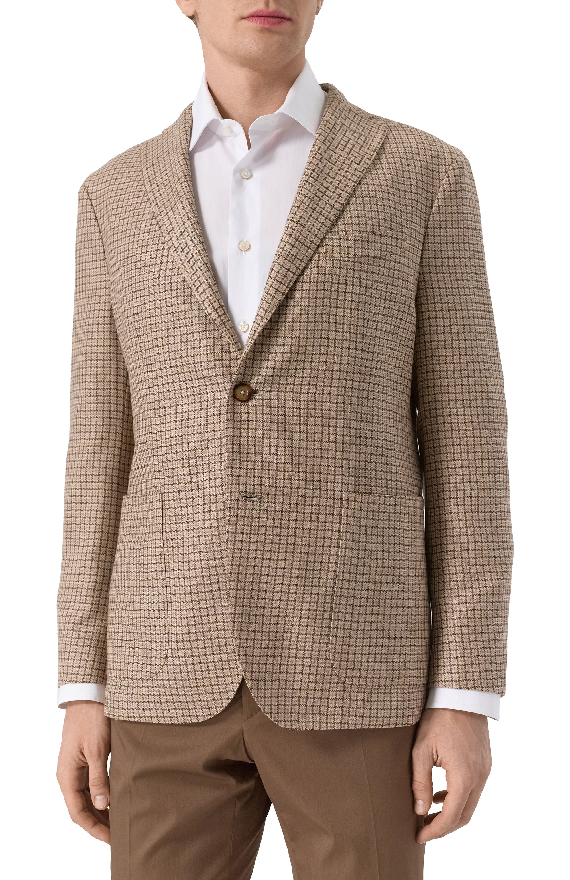 Пиджак из шерсти и шелка BOGLIOLI, арт. N1302E/SB5020, фото 3