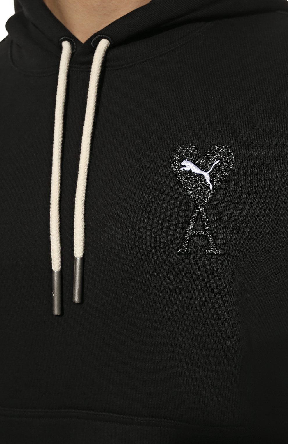 Хлопковое худи puma x ami PUMA, арт. 53406901, фото 5