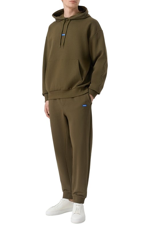 Хлопковый спортивный костюм HUGO Blue 50522369 Коричневый 50522369