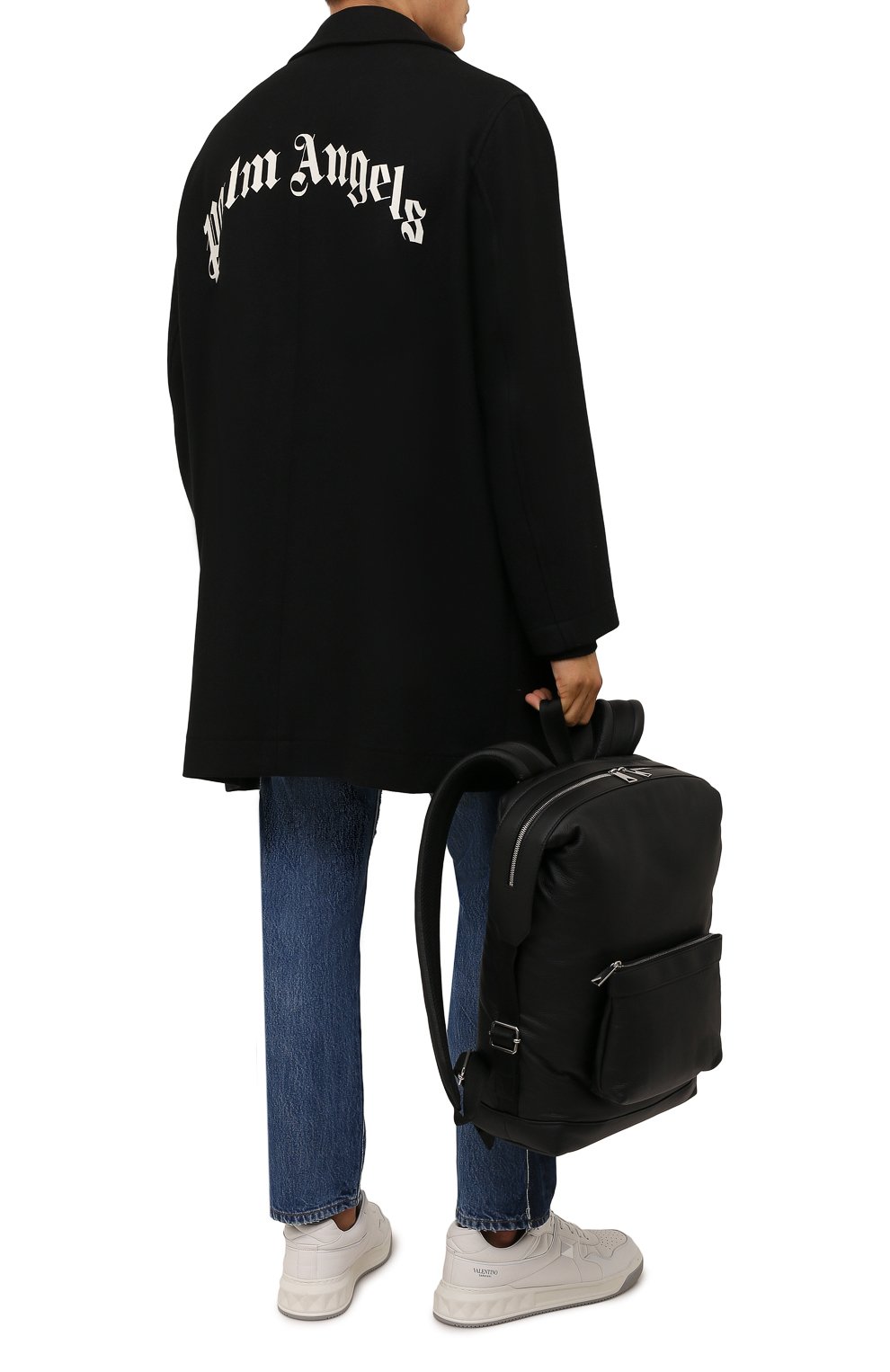 Пальто PALM ANGELS, арт. PMEA187F21FAB0011005, фото 2