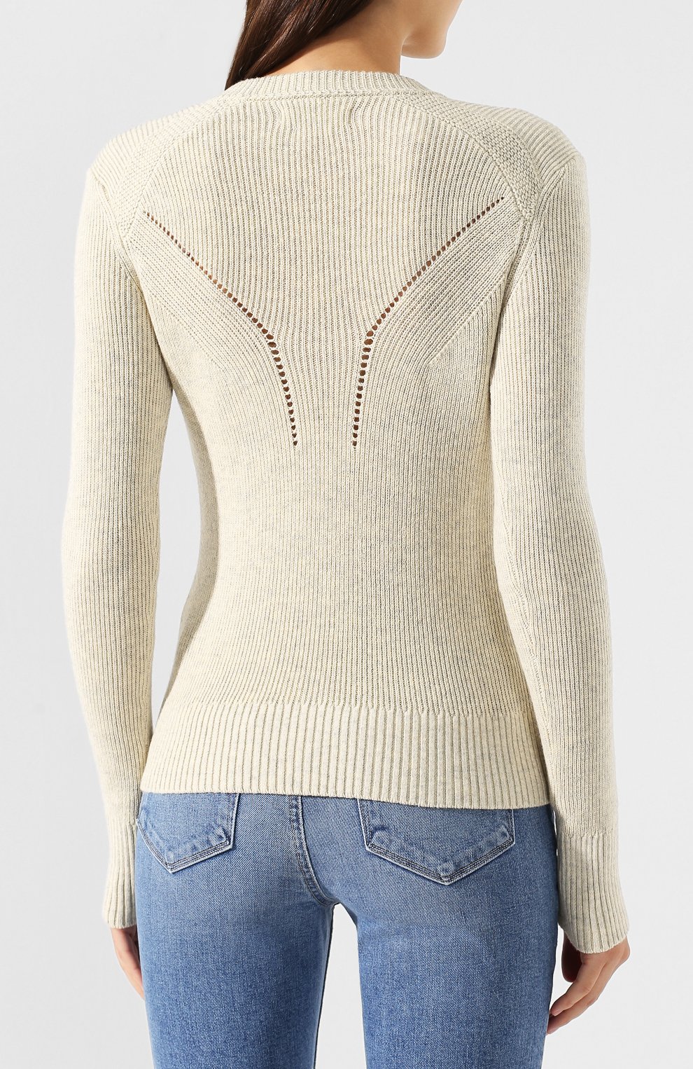 Пуловер из смеси хлопка и шерсти ISABEL MARANT ETOILE, арт. PU0842-19P056E/K0YLA, фото 4