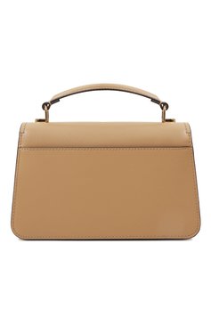 Женская сумка delancey medium  MICHAEL MICHAEL KORS бежевого цвета, арт. 30T4GD8S6L | Фото 6 (Драгоценные камни: Проставлено; Материал сплава: Проставлено; Размер: medium; Ремень/цепочка: На ремешке; Материал: Натуральная кожа)