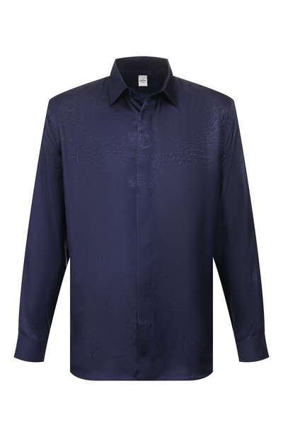 Шелковая рубашка BERLUTI, арт. R17HTL52-007, фото 1