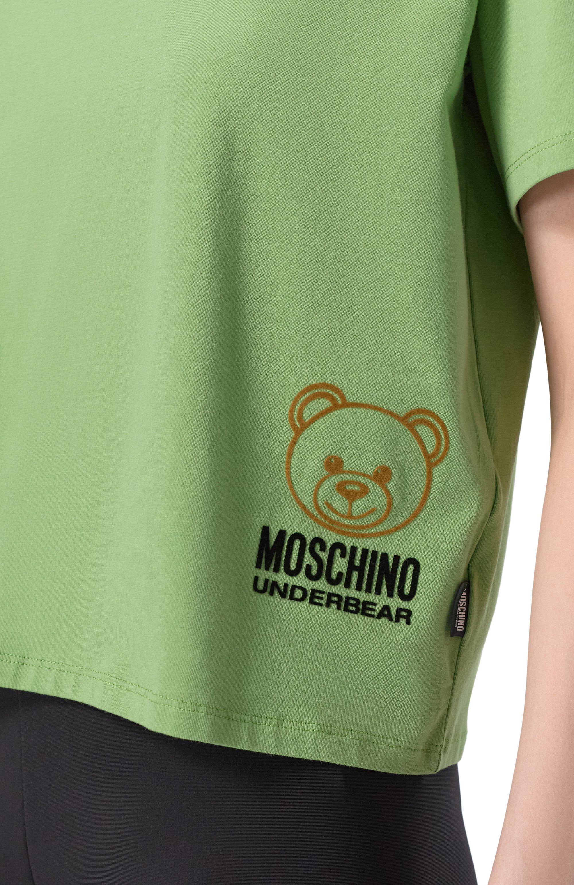 Хлопковая футболка MOSCHINO, арт. A0701/4406, фото 5