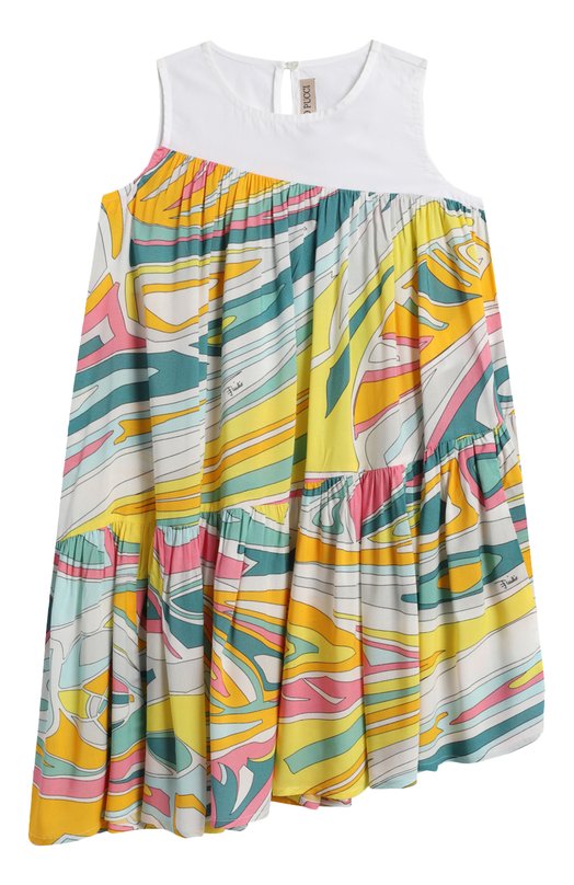 

Платье из вискозы Emilio Pucci, Разноцветный