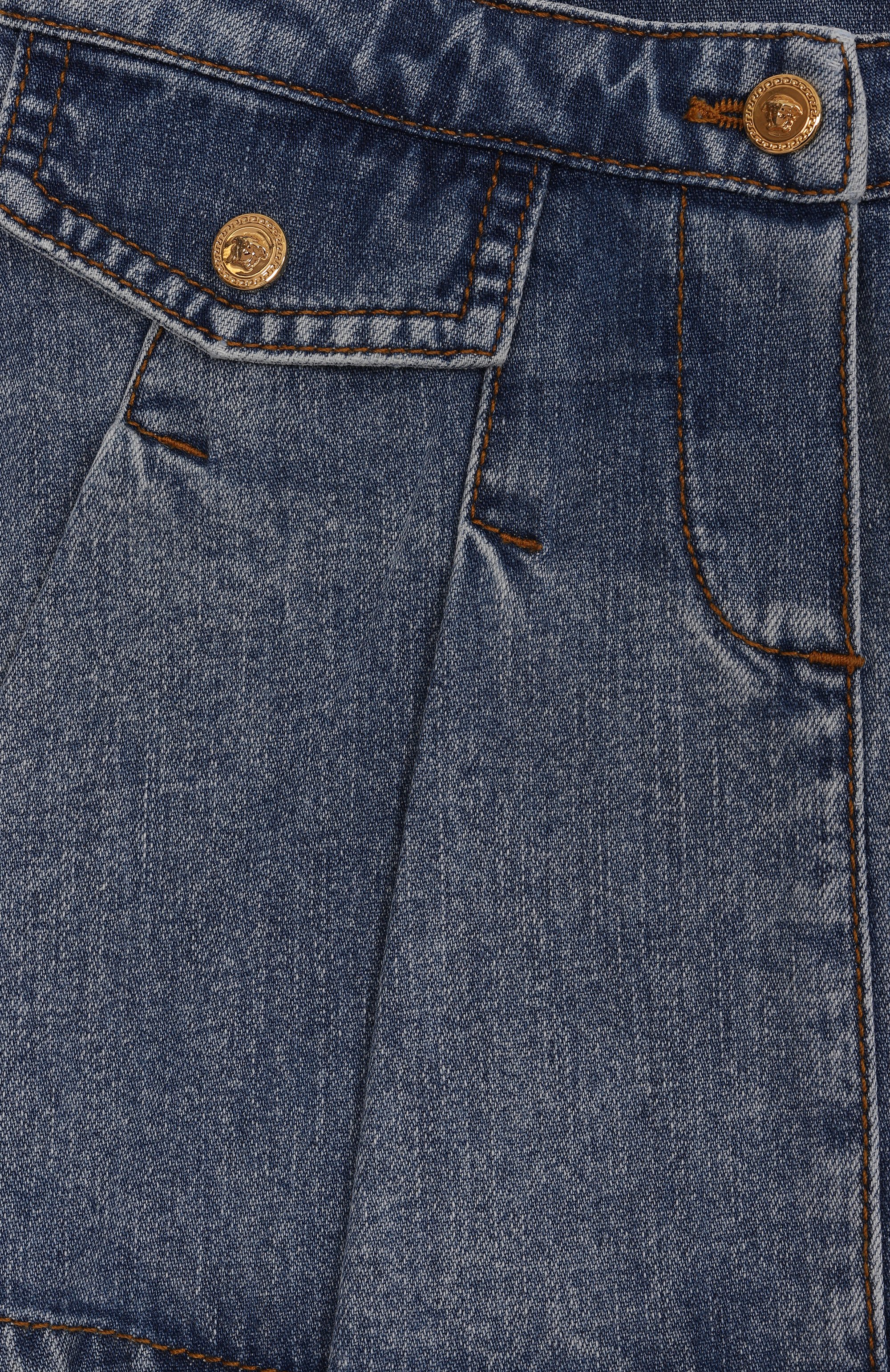 Джинсовая юбка VERSACE, арт. 1018521/1A13204, фото 3