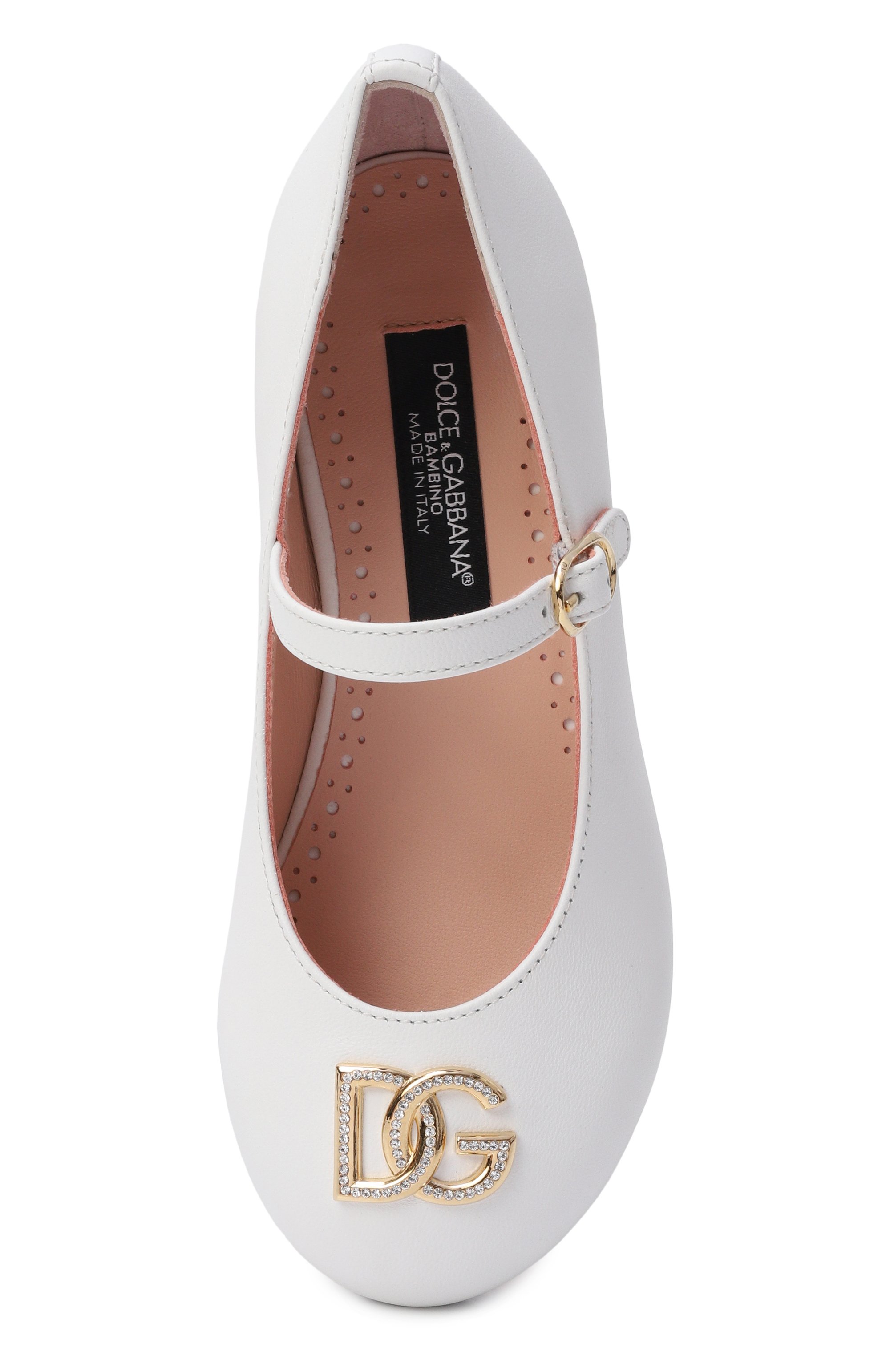 Кожаные туфли DOLCE & GABBANA, арт. D11397/A1200, фото 4