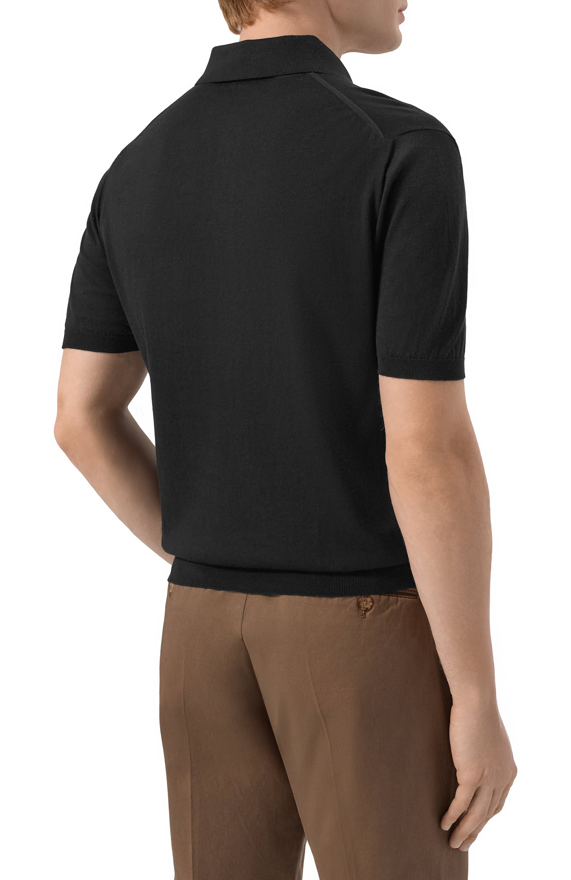 Хлопковое поло KITON, арт. UMKXX33, фото 4