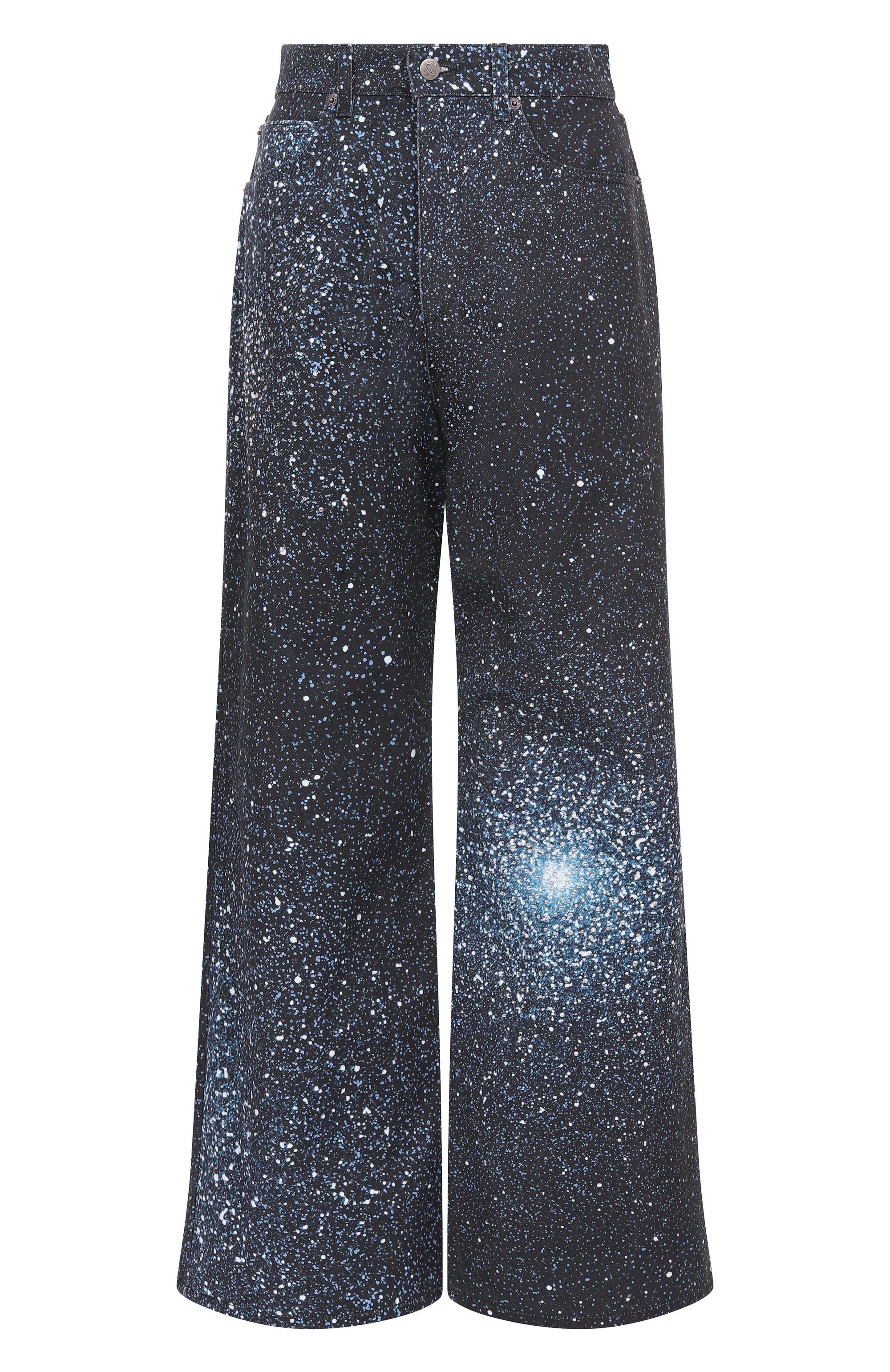 Джинсы с отделкой стразами GIUSEPPE DI MORABITO, арт. 04SSDNP049C 04455, фото 1