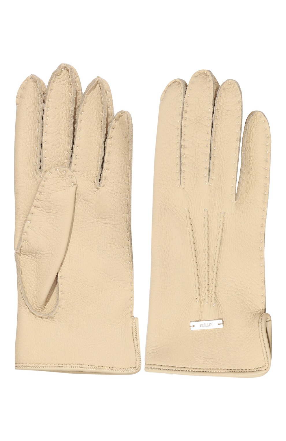 Кожаные перчатки KITON, арт. D56902X0469B, фото 2