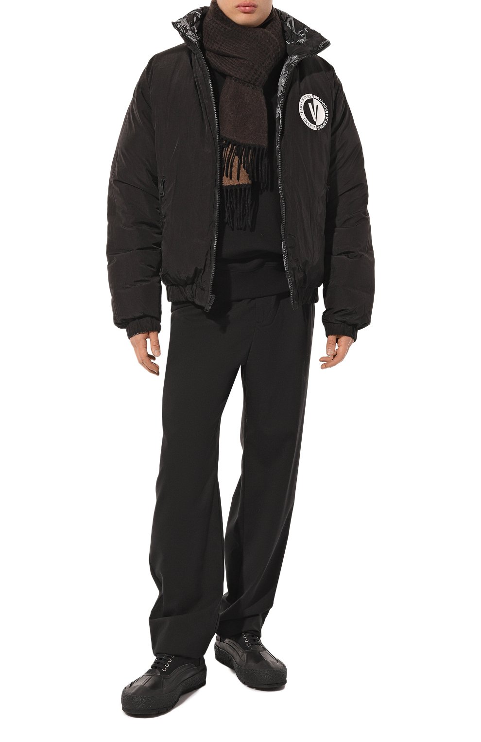 Шерстяной шарф CANALI, арт. 06/TF00271, фото 2