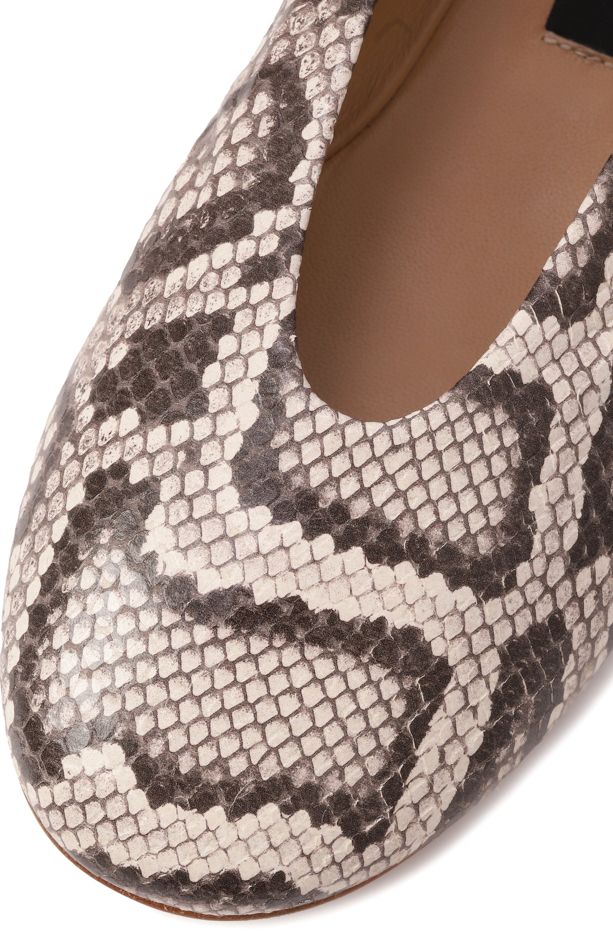 Кожаные балетки sr arc SERGIO ROSSI, арт. B09220/MCPS02, фото 7