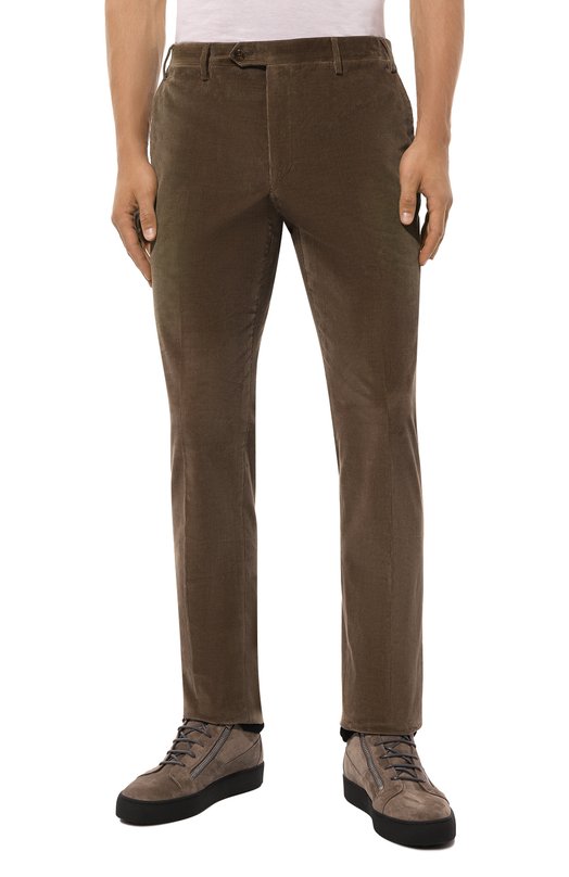 Вельветовые брюки Corneliani 944B01-9418502 Коричневый  944B01-9418502 Фото 3