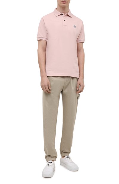 Джоггеры из хлопка и шерсти STONE ISLAND, арт. 7415317F2, фото 2
