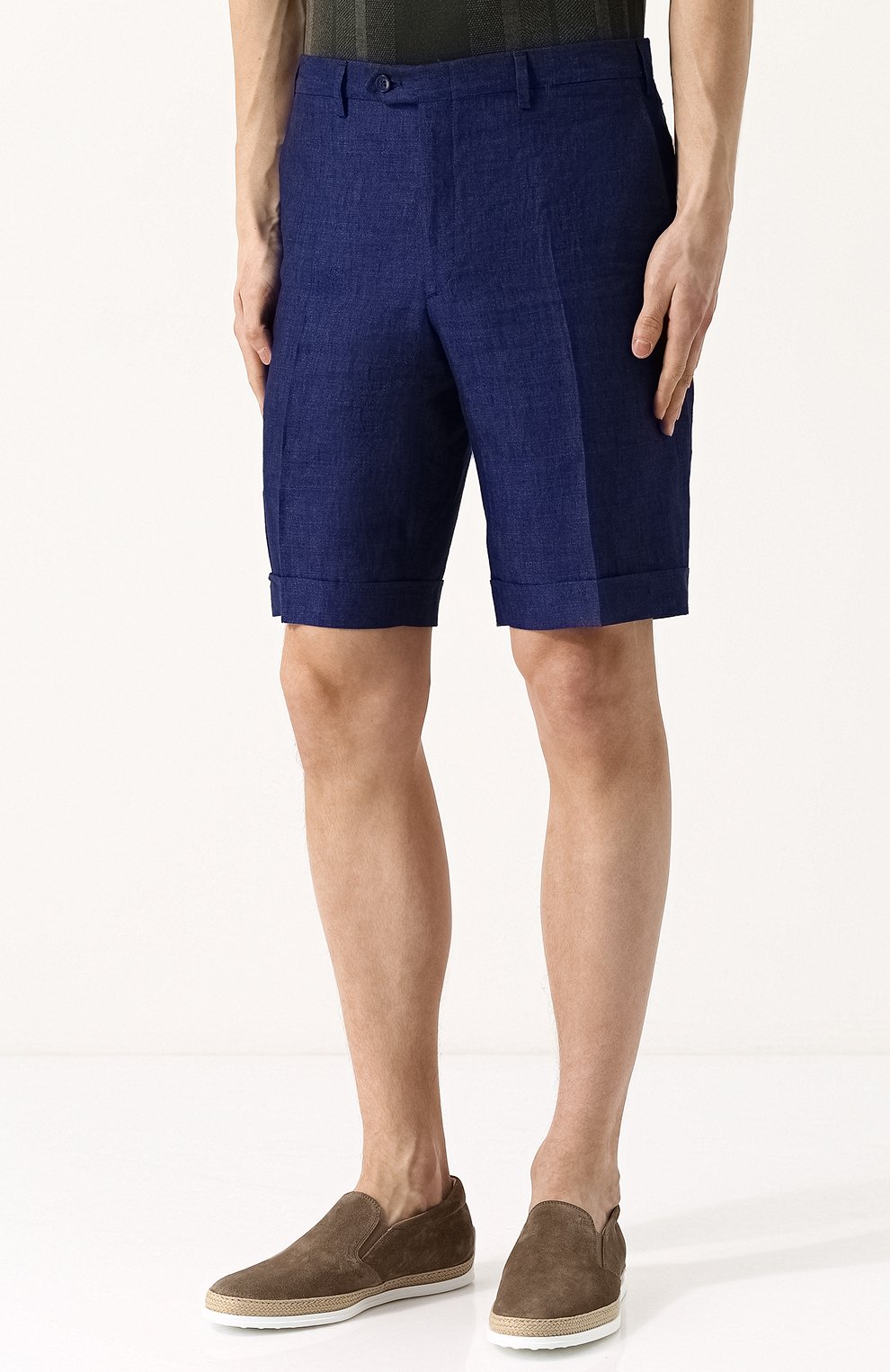 Льняные бермуды с карманами BRIONI, арт. RPL700/P6114/LERICI, фото 3