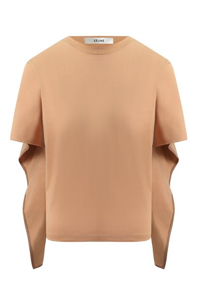 Женская хлопковая футболка CELINE, арт. 23FN0501B