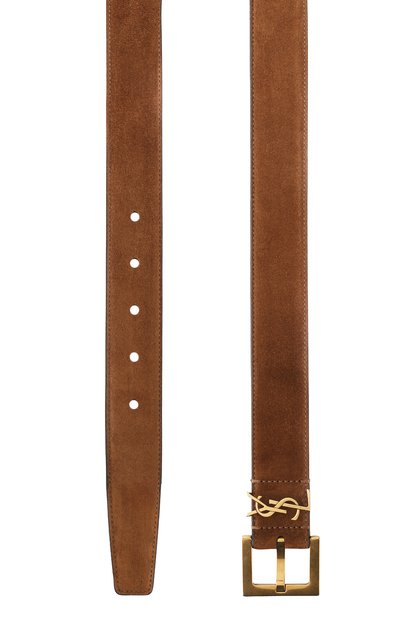 Замшевый ремень SAINT LAURENT, арт. 558088/0IS0W, фото 2