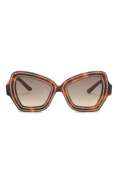 Солнцезащитные очки CELINE коричневого цвета по цене 59950 руб., арт. 4067IS, фото 4 Солнцезащитные очки CELINE, арт. 4067IS, фото 4