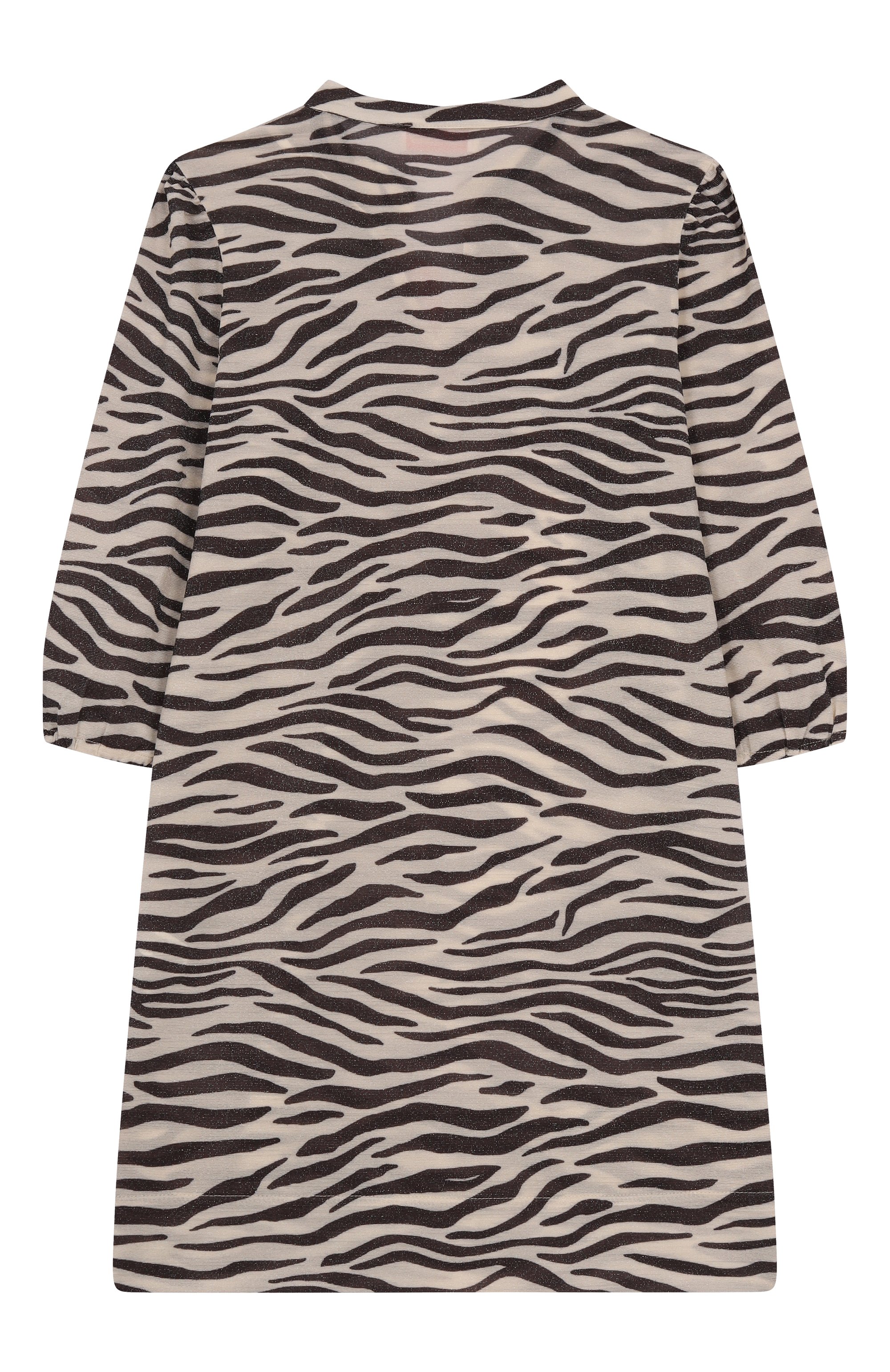 Туника из вискозы MC2 SAINT BARTH коричневого цвета по цене 17150 руб., арт. STBK JUMEIRA JR/01444H, фото 2 Туника из вискозы MC2 SAINT BARTH, арт. STBK JUMEIRA JR/01444H, фото 2