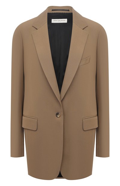 Женский жакет из шерсти и вискозы DRIES VAN NOTEN, арт. 211-10416-2301