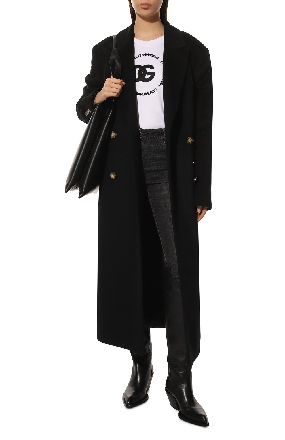 Хлопковая футболка DOLCE & GABBANA, арт. F8T00Z/HU7H8, фото 2