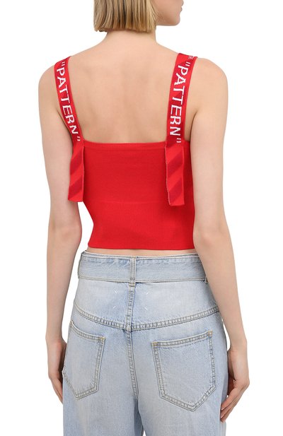 Топ из вискозы OFF-WHITE, арт. 0WHD011R21KNI001, фото 4
