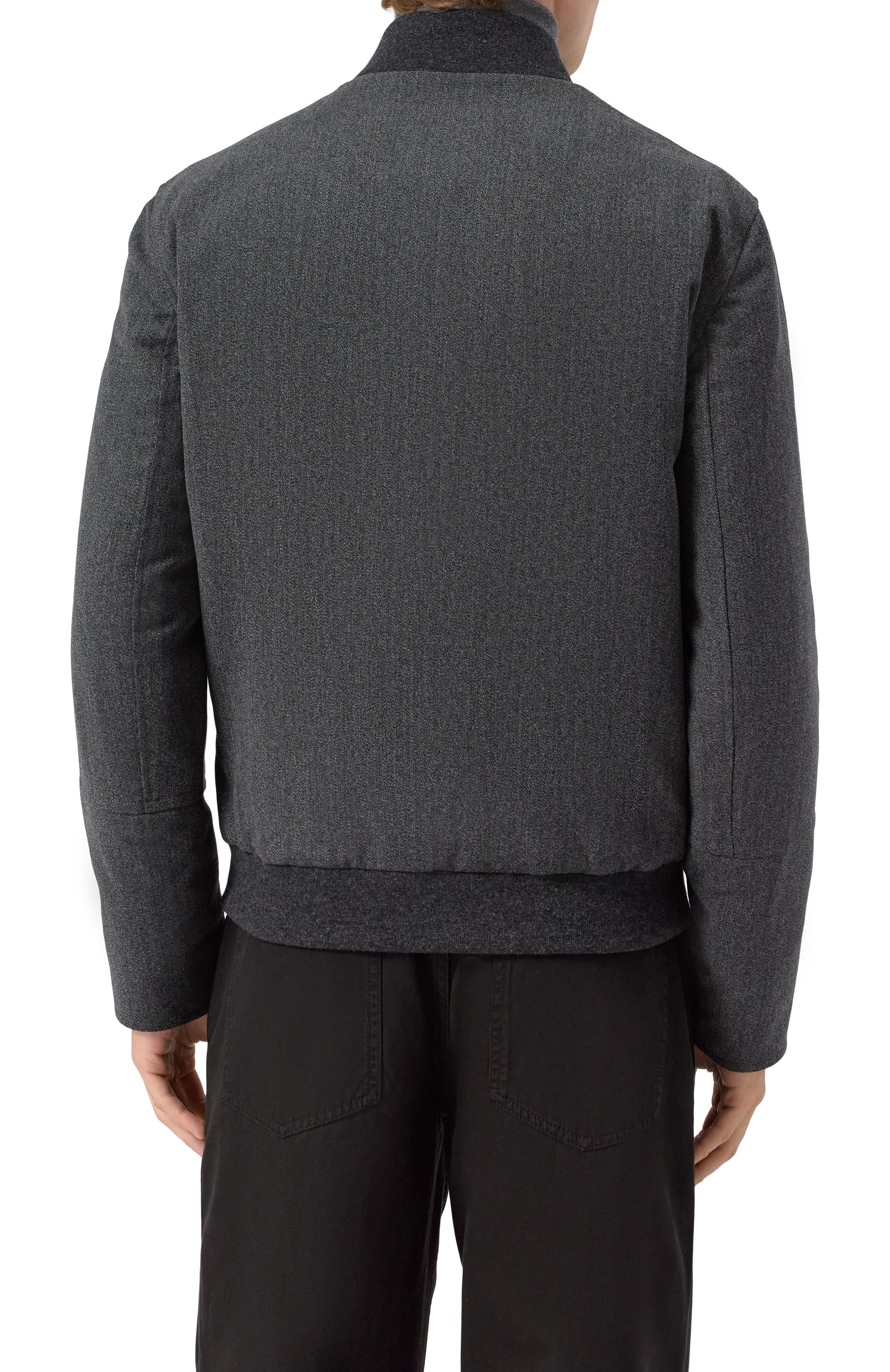 Бомбер из шерсти и хлопка CORNELIANI, арт. 26L512-2618331, фото 4