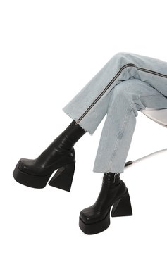 Ботильоны jade NAKED WOLFE, арт. JADE/VEGAN STRETCH, фото 3