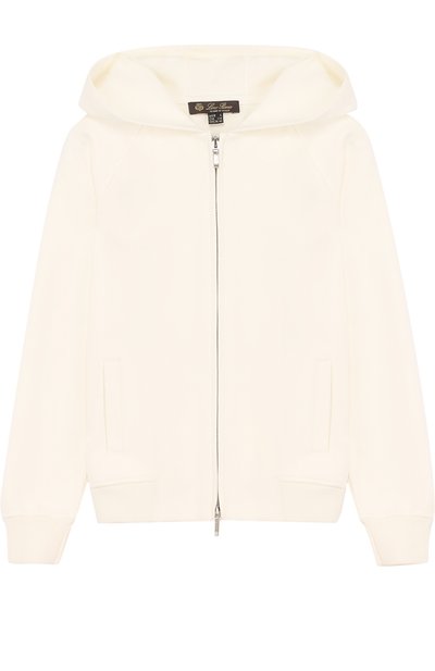 Хлопковый кардиган на молнии с капюшоном LORO PIANA, арт. FAI1208, фото 1