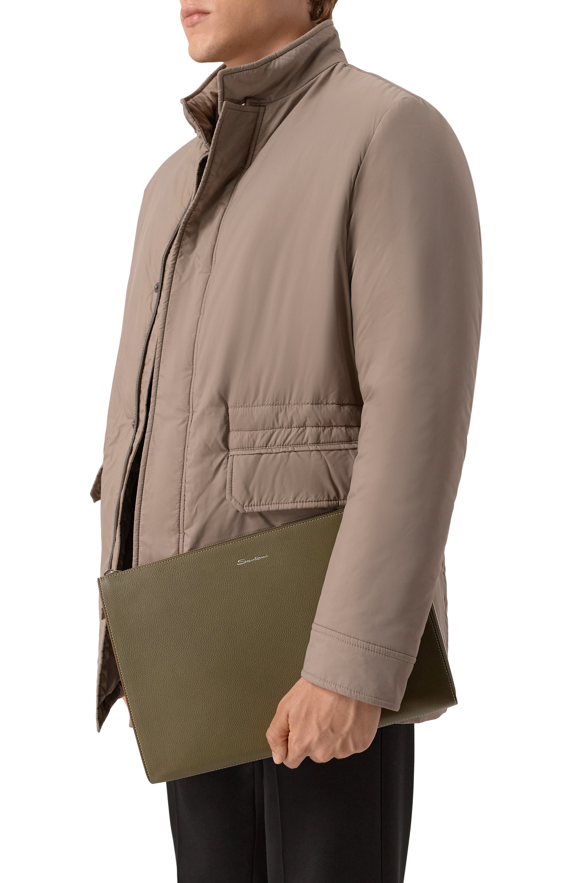 Кожаная папка для документов SANTONI, арт. UFPGA2519F0-ASIW, фото 2