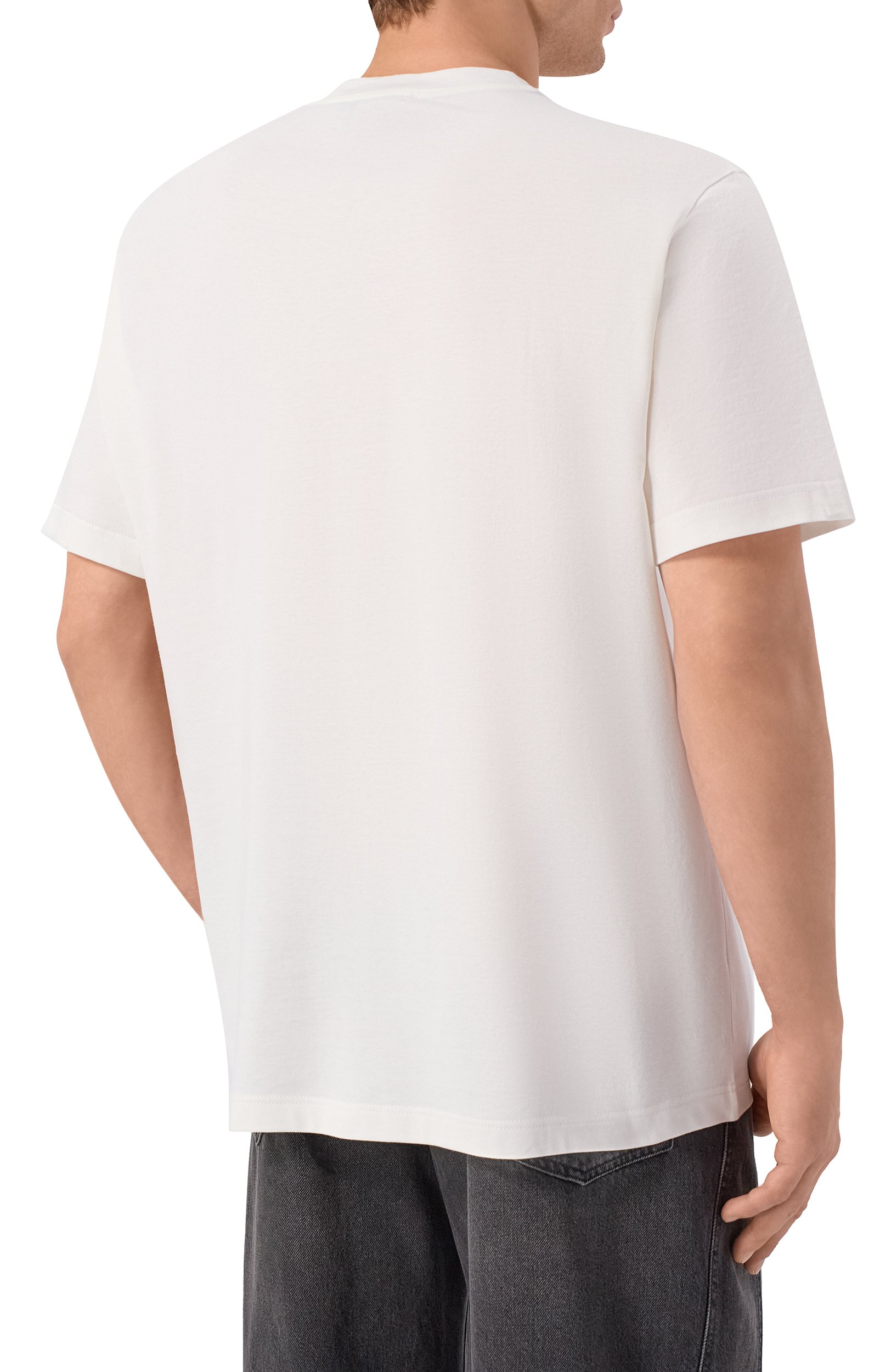 Хлопковая футболка EMPORIO ARMANI, арт. EM007283/AF29523, фото 4