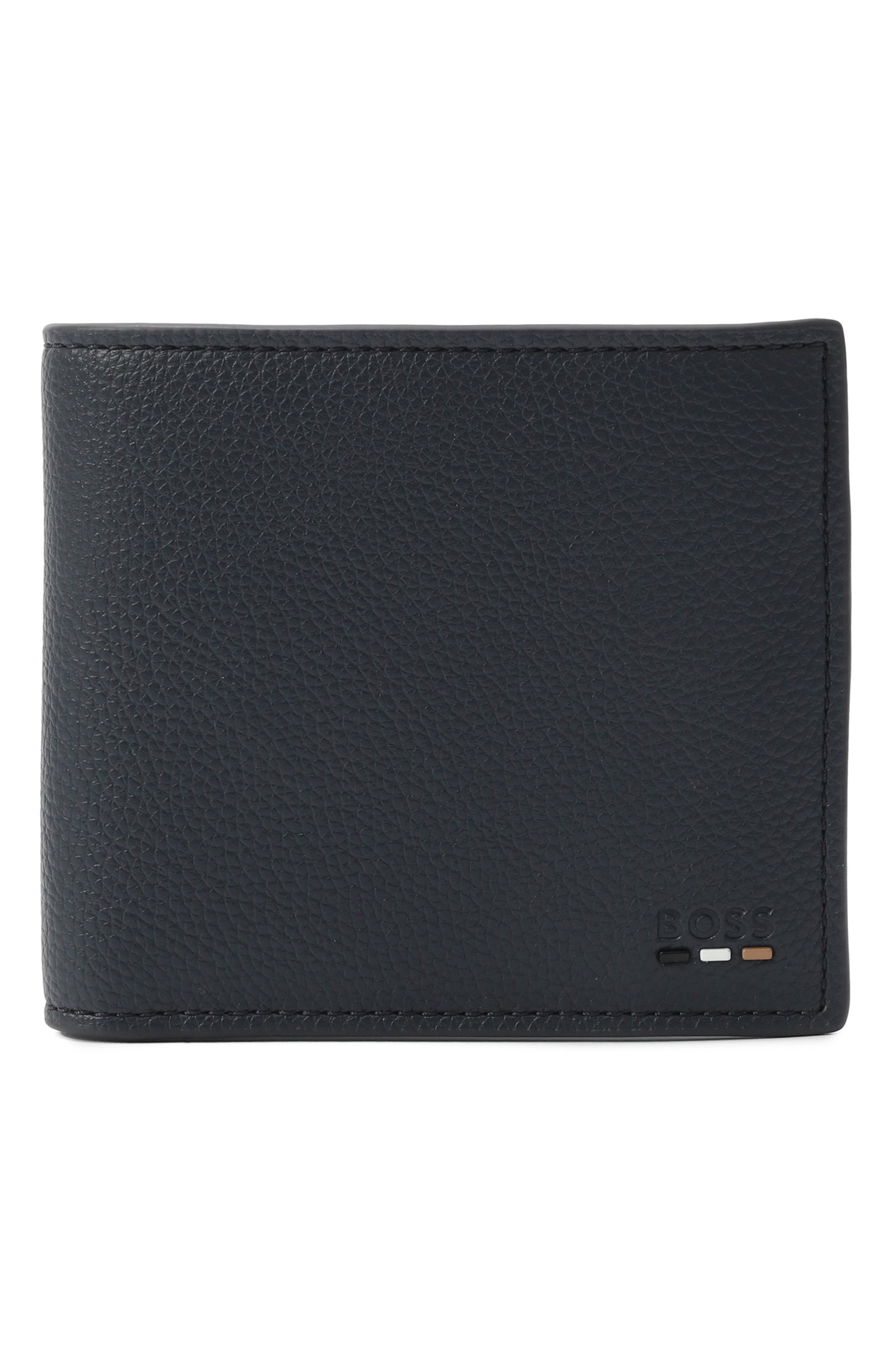 Портмоне ray BOSS темно-синего цвета по цене 13500 руб., арт. 50536479, фото 1 Портмоне ray BOSS, арт. 50536479, фото 1