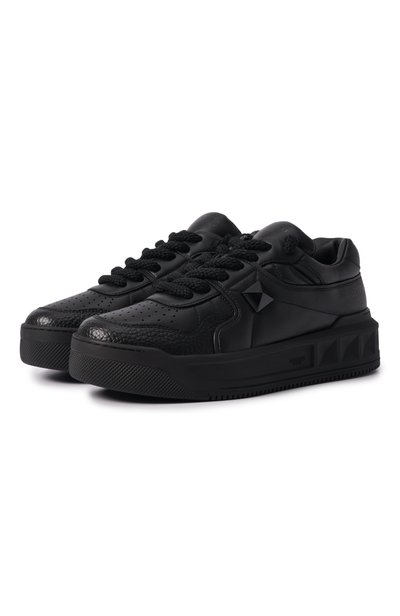 Мужские кожаные кеды one stud xl VALENTINO, арт. 9Y2S0G37/XTM