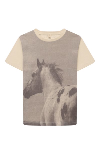 Хлопковая футболка STELLA MCCARTNEY, арт. TV8E51