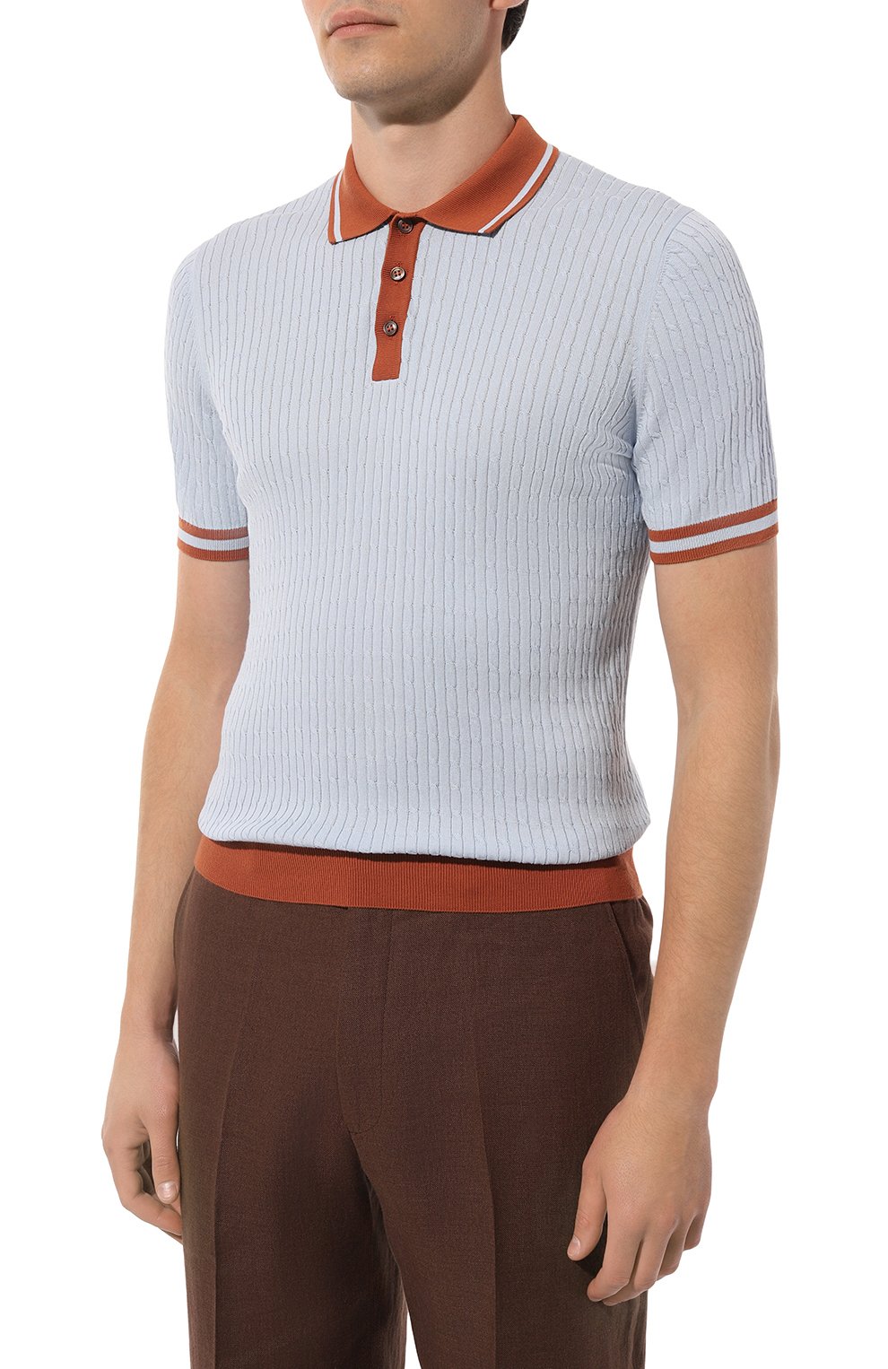 Хлопковое поло GRAN SASSO, арт. 57113/20625, фото 3