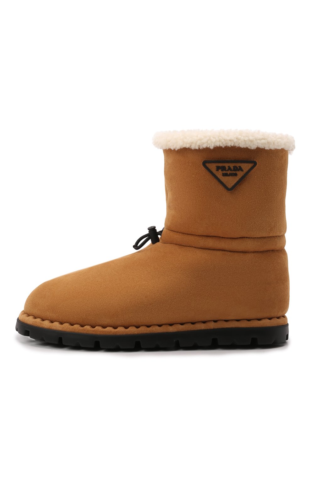 Замшевые сапоги PRADA, арт. 2UE021-1A6-F0046-A000, фото 2