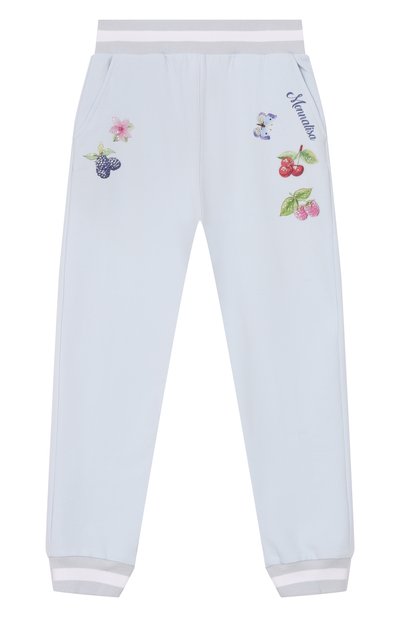 Хлопковые джоггеры MONNALISA, арт. 19E415