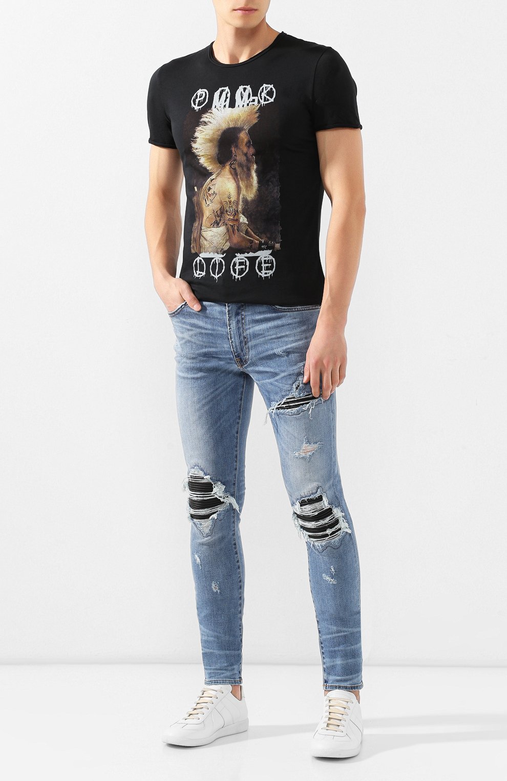 Хлопковая футболка BISIBIGLIO, арт. PUNK LIFE, фото 2